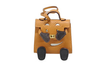 画像をギャラリービューアに読み込む, 極美品 HERMES エルメス ケリードールチャーム タデラクト×シェブルミゾル オレンジ×ブラウン×ブラック U刻印 アクセサリー 中古 4b008261