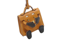 画像をギャラリービューアに読み込む, 極美品 HERMES エルメス ケリードールチャーム タデラクト×シェブルミゾル オレンジ×ブラウン×ブラック U刻印 アクセサリー 中古 4b008261