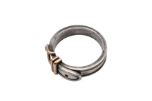 画像をギャラリービューアに読み込む, HERMES エルメス サンチュール ベルト リング 指輪 ヴィンテージ サイズ14号 シルバー925 18k 5.3g 美品 4b008264