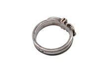 画像をギャラリービューアに読み込む, HERMES エルメス サンチュール ベルト リング 指輪 ヴィンテージ サイズ14号 シルバー925 18k 5.3g 美品 4b008264