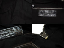 画像をギャラリービューアに読み込む, BALENCIAGA バレンシアガ マトラッセ シティ ハンドバッグ 168032 ブラウン レザー シルバー金具 美品 中古 4b008268