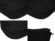 画像をギャラリービューアに読み込む, CHRISTIAN DIOR クリスチャンディオール トロッター ワンショルダーバッグ キャンバス 03-RU-1007 ブラック シルバー金具 美品 中古 4b008269