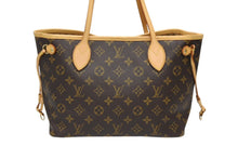 画像をギャラリービューアに読み込む, LOUIS VUITTON ルイヴィトン モノグラム ネヴァーフルPM ハンドバッグ M40155 ブラウン PVC ヌメ革 ゴールド金具 美品 中古 4b008270