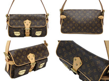 Load image into Gallery viewer, 新品同様 LOUIS VUITTON ルイヴィトン モノグラム ハドソンPM ワンショルダーバッグ M40027 ブラウン ゴールド金具 中古 4b008277