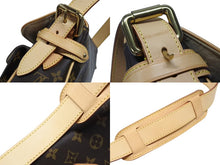 Load image into Gallery viewer, 新品同様 LOUIS VUITTON ルイヴィトン モノグラム ハドソンPM ワンショルダーバッグ M40027 ブラウン ゴールド金具 中古 4b008277