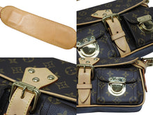 Load image into Gallery viewer, 新品同様 LOUIS VUITTON ルイヴィトン モノグラム ハドソンPM ワンショルダーバッグ M40027 ブラウン ゴールド金具 中古 4b008277