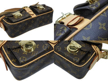 Load image into Gallery viewer, 新品同様 LOUIS VUITTON ルイヴィトン モノグラム ハドソンPM ワンショルダーバッグ M40027 ブラウン ゴールド金具 中古 4b008277