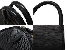 Load image into Gallery viewer, LOLOUIS VUITTON ルイヴィトン スピーディ25 ハンドバッグ カバン エピ M43012 ブラック レザー 美品 中古 4b008286