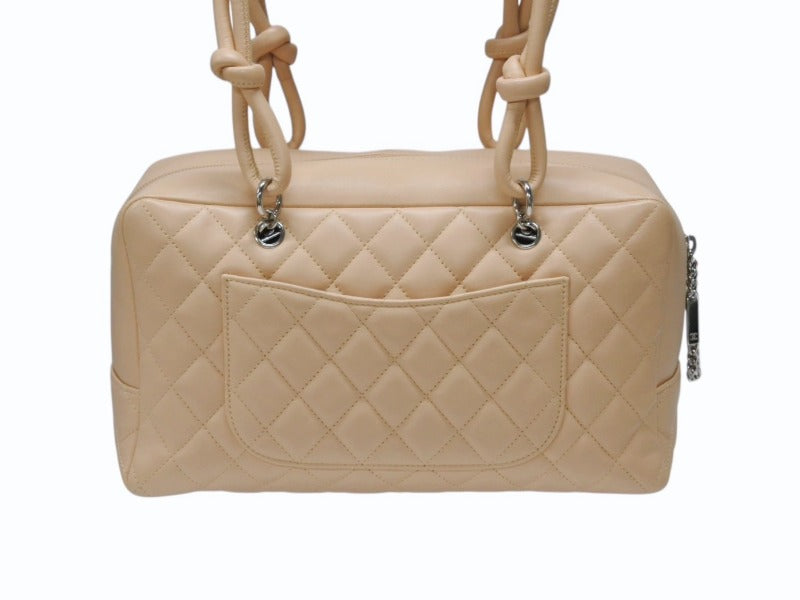 極美品 CHANEL シャネル カンボンライン ワンショルダーバッグ A25171 10番台 ココマーク カーフ パテントレザー 中古 4b008293
