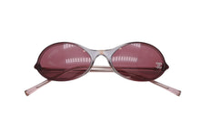 画像をギャラリービューアに読み込む, CHANEL シャネル オーバル サングラス 5044-B c.683/5 サイズ52□18 135 ココマーク ラインストーン ワインレッド 美品 中古 4b008306