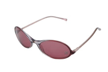 画像をギャラリービューアに読み込む, CHANEL シャネル オーバル サングラス 5044-B c.683/5 サイズ52□18 135 ココマーク ラインストーン ワインレッド 美品 中古 4b008306