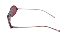 画像をギャラリービューアに読み込む, CHANEL シャネル オーバル サングラス 5044-B c.683/5 サイズ52□18 135 ココマーク ラインストーン ワインレッド 美品 中古 4b008306