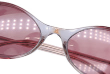 画像をギャラリービューアに読み込む, CHANEL シャネル オーバル サングラス 5044-B c.683/5 サイズ52□18 135 ココマーク ラインストーン ワインレッド 美品 中古 4b008306