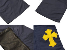 画像をギャラリービューアに読み込む, CHROME HEARTS クロムハーツ CARPENTER DOUBLE KNEE カーペンター ナイロン ダブルニーパンツ サイズ36 クロスボール シルバー925 良品 中古 4b00831