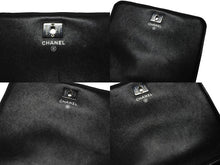 画像をギャラリービューアに読み込む, 極美品 CHANEL シャネル パッチワーク BORO チェーンショルダーバッグ ココマーク 25番台 デニム ツイード ブラック シルバー 中古 4b008319