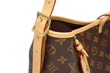 画像をギャラリービューアに読み込む, 新品同様 LOUIS VUITTON ルイヴィトン キャリーオールNM MM トートバッグ M46197 モノグラム ブラウン レザー PVC 中古 4b008326