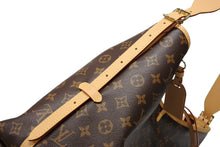 画像をギャラリービューアに読み込む, 新品同様 LOUIS VUITTON ルイヴィトン キャリーオールNM MM トートバッグ M46197 モノグラム ブラウン レザー PVC 中古 4b008326