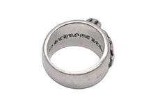 画像をギャラリービューアに読み込む, CHROME HEARTS クロムハーツ FLRL CRS フローラル ダブルクロス リング 指輪 重量約15.5g サイズ14号 2019/925刻印 美品 中古 4b008327