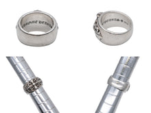 画像をギャラリービューアに読み込む, CHROME HEARTS クロムハーツ FLRL CRS フローラル ダブルクロス リング 指輪 重量約15.5g サイズ14号 2019/925刻印 美品 中古 4b008327