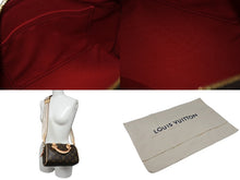 Load image into Gallery viewer, 未使用 LOUIS VUITTON ルイヴィトン ショルダーバッグ スピーディバンドリエール20 M46222 レザー PVC ブラウン ゴールド金具 中古 4b008328