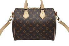 Load image into Gallery viewer, 未使用 LOUIS VUITTON ルイヴィトン スピーディー バンドリエール25 ハンドバッグ ショルダーバッグ 2way M46977 モノグラム レザー 中古 4b008329