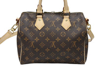 Load image into Gallery viewer, 未使用 LOUIS VUITTON ルイヴィトン スピーディー バンドリエール25 ハンドバッグ ショルダーバッグ 2way M46977 モノグラム レザー 中古 4b008329