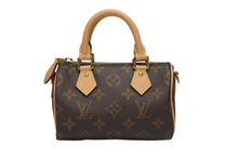 Load image into Gallery viewer, 新品同様 LOUIS VUITTON ルイヴィトン ナノスピーディ ハンドバッグ 2WAYバッグ M81085 モノグラム 中古 4b008330