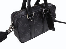 画像をギャラリービューアに読み込む, 新品同様 LOUIS VUITTON ルイヴィトン ナノ PDV 2WAY ショルダーバッグ ハンドバッグ M82770 モノグラムエクリプスキャンバス 中古 4b008331