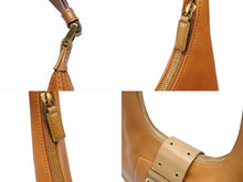画像をギャラリービューアに読み込む, 極美品 Christian Dior クリスチャンディオール ガリアーノ期 ストリートシック ホーボー ショルダーバッグ ラムスキン ブラウン 中古 4b008332