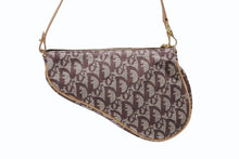 Load image into Gallery viewer, 極美品 Christian Dior クリスチャンディオール トロッター サドルバッグ サドルポーチ MC1012 ブラウン 中古 4b008333