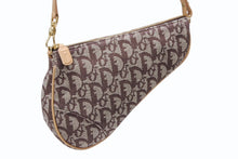 Load image into Gallery viewer, 極美品 Christian Dior クリスチャンディオール トロッター サドルバッグ サドルポーチ MC1012 ブラウン 中古 4b008333