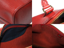 Load image into Gallery viewer, 極美品 LOUIS VUITTON ルイヴィトン スピーディ35 ハンドバッグ M42997 エピ レザー レッド ゴールド金具 中古 4b008339