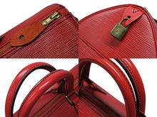 Load image into Gallery viewer, 極美品 LOUIS VUITTON ルイヴィトン スピーディ35 ハンドバッグ M42997 エピ レザー レッド ゴールド金具 中古 4b008339