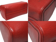Load image into Gallery viewer, 極美品 LOUIS VUITTON ルイヴィトン スピーディ35 ハンドバッグ M42997 エピ レザー レッド ゴールド金具 中古 4b008339