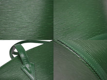 画像をギャラリービューアに読み込む, 極美品 LOUIS VUITTON ルイヴィトン サンジャック トートバッグ M52264 エピレザー グリーン ゴールド金具 中古 4b008341