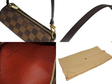 Load image into Gallery viewer, 極美品 LOUIS VUITTON ルイヴィトン ハンドバッグ パピヨン30 ダミエキャンバス N51303 ブラウン ゴールド金具 中古 4b008351