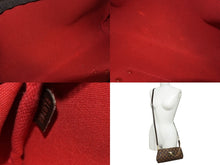 画像をギャラリービューアに読み込む, 極美品 LOUIS VUITTON ルイヴィトン エヴァ ショルダーバッグ N55213 ダミエ エベヌ ブラウン ゴールド金具 中古 4b008352