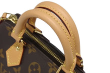 画像をギャラリービューアに読み込む, 極美品 LOUIS VUITTON ルイヴィトン ナノスピーディ ハンドバッグ 2WAYバッグ M81085 モノグラム 中古 4b008353
