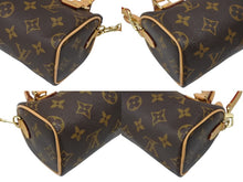 画像をギャラリービューアに読み込む, 極美品 LOUIS VUITTON ルイヴィトン ナノスピーディ ハンドバッグ 2WAYバッグ M81085 モノグラム 中古 4b008353