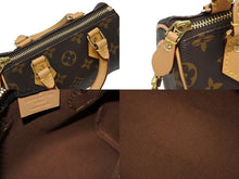 画像をギャラリービューアに読み込む, 極美品 LOUIS VUITTON ルイヴィトン ナノスピーディ ハンドバッグ 2WAYバッグ M81085 モノグラム 中古 4b008353