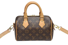 Load image into Gallery viewer, LOUIS VUITTON ルイヴィトン ハンドバッグ M46234 スピーディバンドリエール 20 ブラウン モノグラム 美品 中古 4b008354