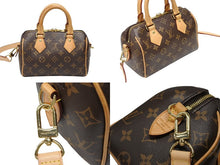 Load image into Gallery viewer, LOUIS VUITTON ルイヴィトン ハンドバッグ M46234 スピーディバンドリエール 20 ブラウン モノグラム 美品 中古 4b008354