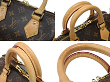Load image into Gallery viewer, LOUIS VUITTON ルイヴィトン ハンドバッグ M46234 スピーディバンドリエール 20 ブラウン モノグラム 美品 中古 4b008354
