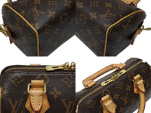 Load image into Gallery viewer, LOUIS VUITTON ルイヴィトン ハンドバッグ M46234 スピーディバンドリエール 20 ブラウン モノグラム 美品 中古 4b008354
