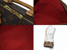 Load image into Gallery viewer, LOUIS VUITTON ルイヴィトン ハンドバッグ M46234 スピーディバンドリエール 20 ブラウン モノグラム 美品 中古 4b008354
