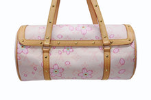 Load image into Gallery viewer, LOUIS VUUITTON ルイヴィトン 村上隆 ハンドバッグ モノグラム チェリーブロッサム パピヨン M92010 ピンク 美品 中古 4b008358