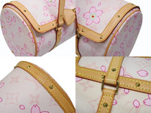 Load image into Gallery viewer, LOUIS VUUITTON ルイヴィトン 村上隆 ハンドバッグ モノグラム チェリーブロッサム パピヨン M92010 ピンク 美品 中古 4b008358