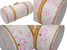 Load image into Gallery viewer, LOUIS VUUITTON ルイヴィトン 村上隆 ハンドバッグ モノグラム チェリーブロッサム パピヨン M92010 ピンク 美品 中古 4b008358