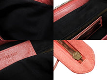 画像をギャラリービューアに読み込む, BALENCIAGA バレンシアガ ハンドバッグ 173084 ザジャイアントシティ ピンク レザー 付属ミラーあり 美品 中古 4b008359