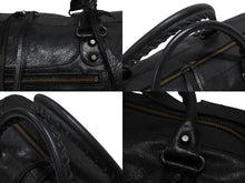 画像をギャラリービューアに読み込む, BALENCIAGA バレンシアガ ザ シティ ミディアム 2WAY ショルダーバッグ 128523 レザー ブラック 美品 中古 4b008361